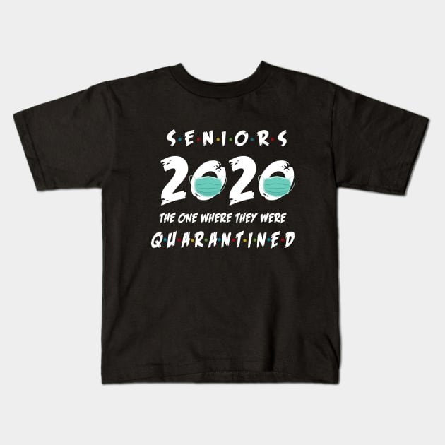 Seniors 2020 Where They were Quarantined T-Shirt Kids T-Shirt by moohe